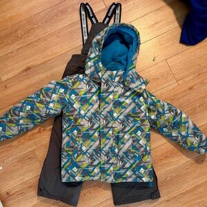 OshKosh B'gosh Blue Fleece Jacket & Snowpants